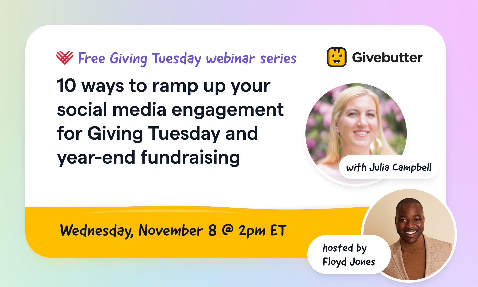 10 ways to ramp up your social media engagement for Giving Tuesday and year-end fundraising